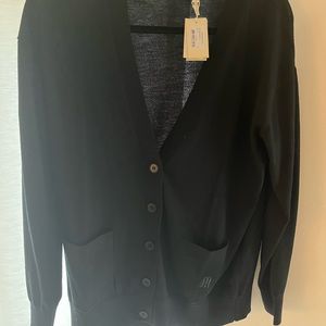 MAJE Noir button down sweater. Never worn.